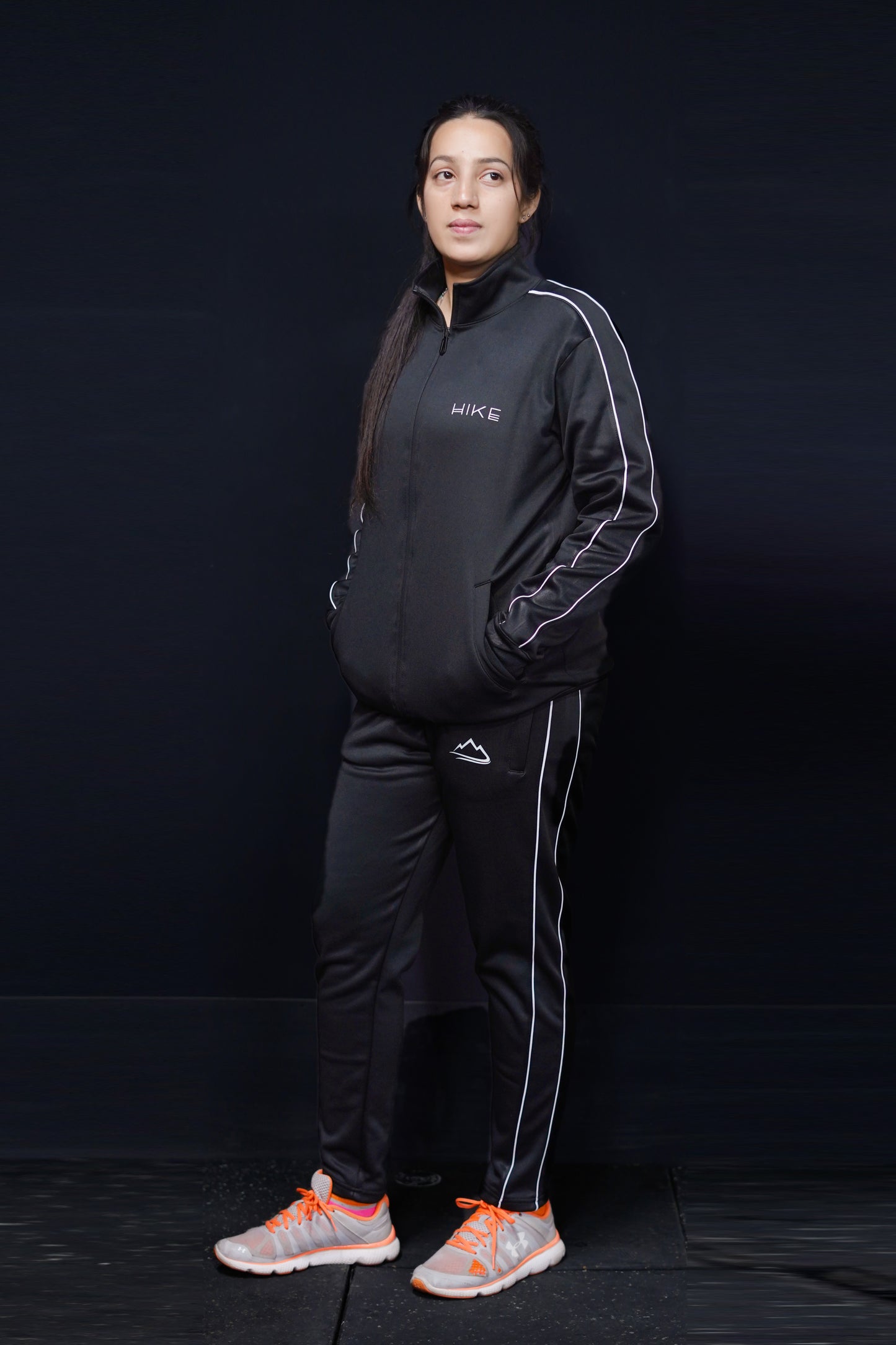 Black Liner Winter Track Suit