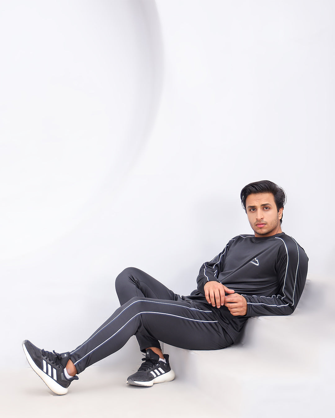 Black Liner Track Suit Full Sleeve